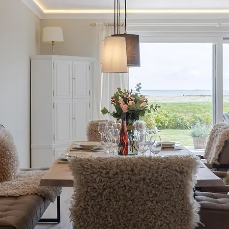 Raanhues - 180 Grad Meerblick! Dom wakacyjny Sylt